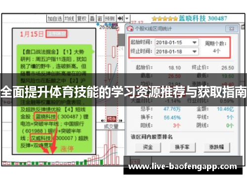 全面提升体育技能的学习资源推荐与获取指南